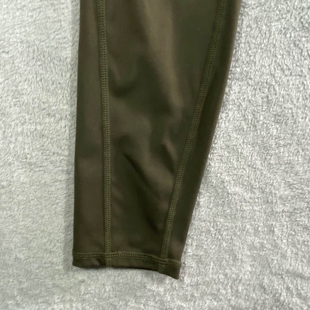 All in Motion Womens High Waisted Pocket Leggings Olive Green Activewear Small - Picture 11 of 15